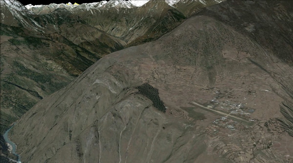 Tour of Humla through Google Earth